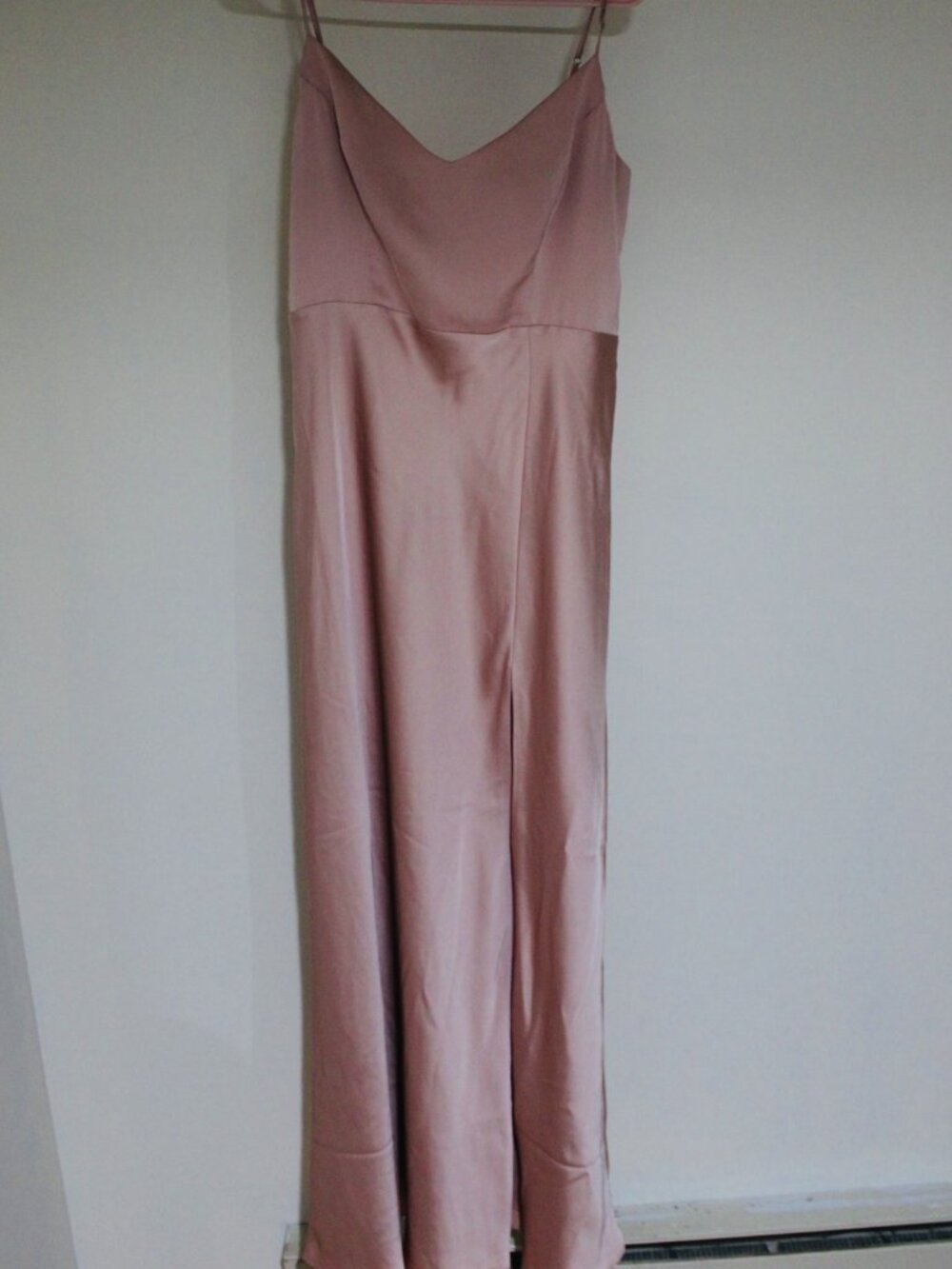 Birdy Grey Jay Matte Satin Dress - Rose Gold